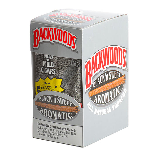 Black and Sweet Aromatic Backwoods (5 Cigars in Pack)
